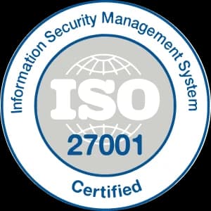 Abzeichen des ISO-27001-Frameworks